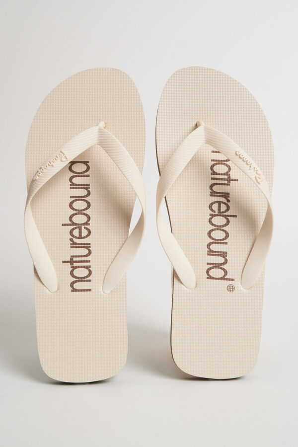 Men's Flip Flops with Text