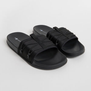 Men's One Band Slides with Cord Details