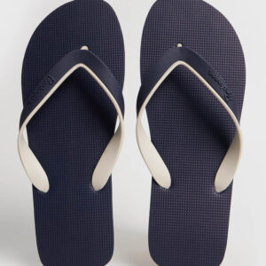 Men's Two-Toned Sawtooth Sole Flip Flops