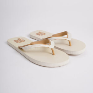 Men's Two-Toned Flip Flops with Branding