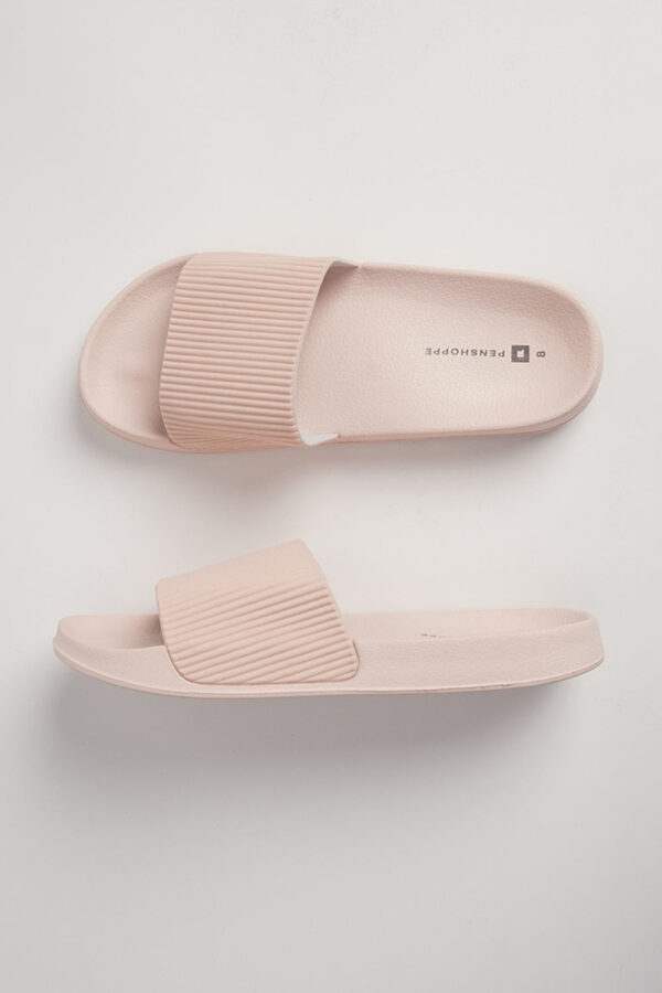 Women's Textured One Band Slides