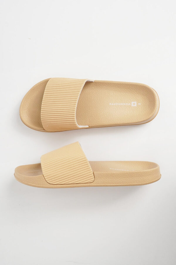 Women's Textured One Band Slides