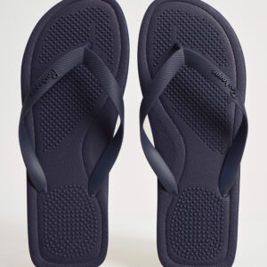 Men's Two-Toned Textured Flip Flops