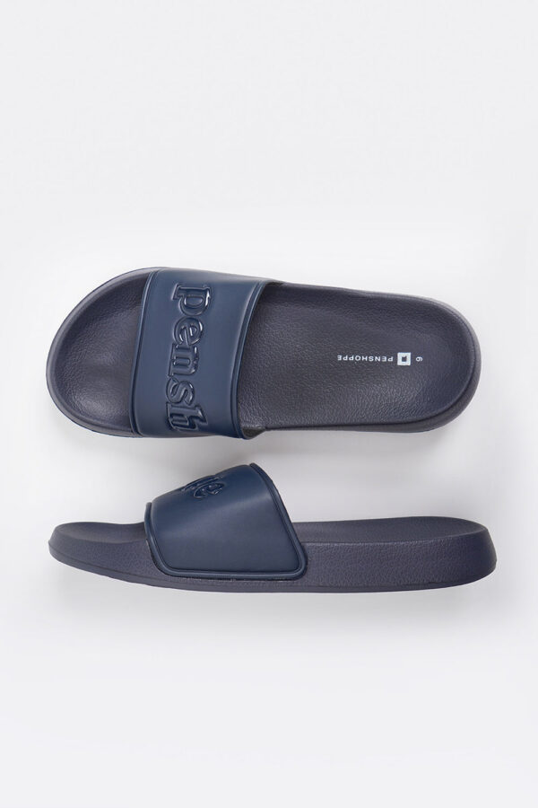 Men's One Band Slides with Debossed Branding