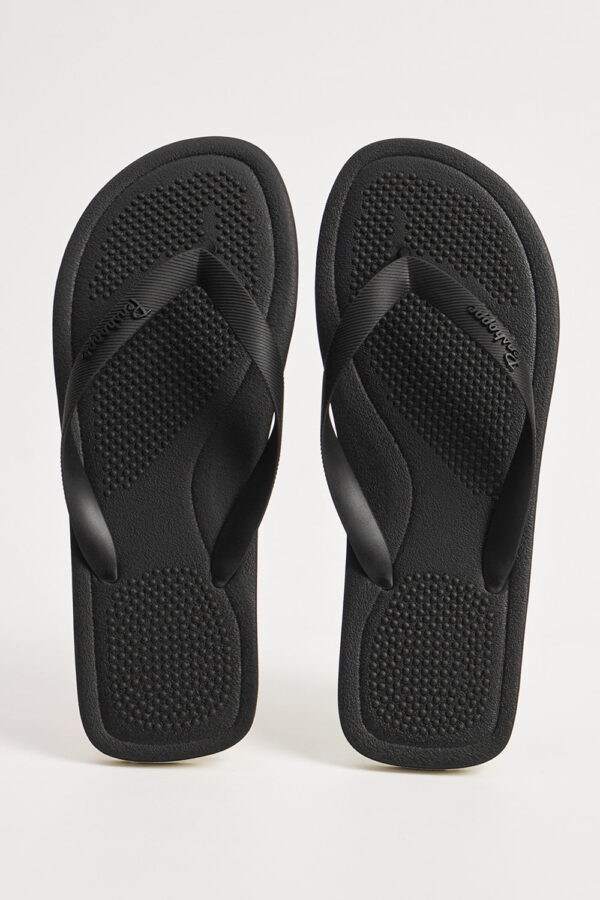 Men's Two-Toned Textured Flip Flops