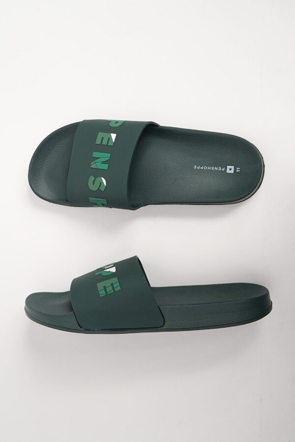 Men's All Rubber Branding Slides