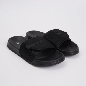 Men's Slides with Rubber Branding