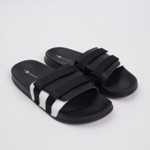 Men's Color-Blocking Velcro Band Slides