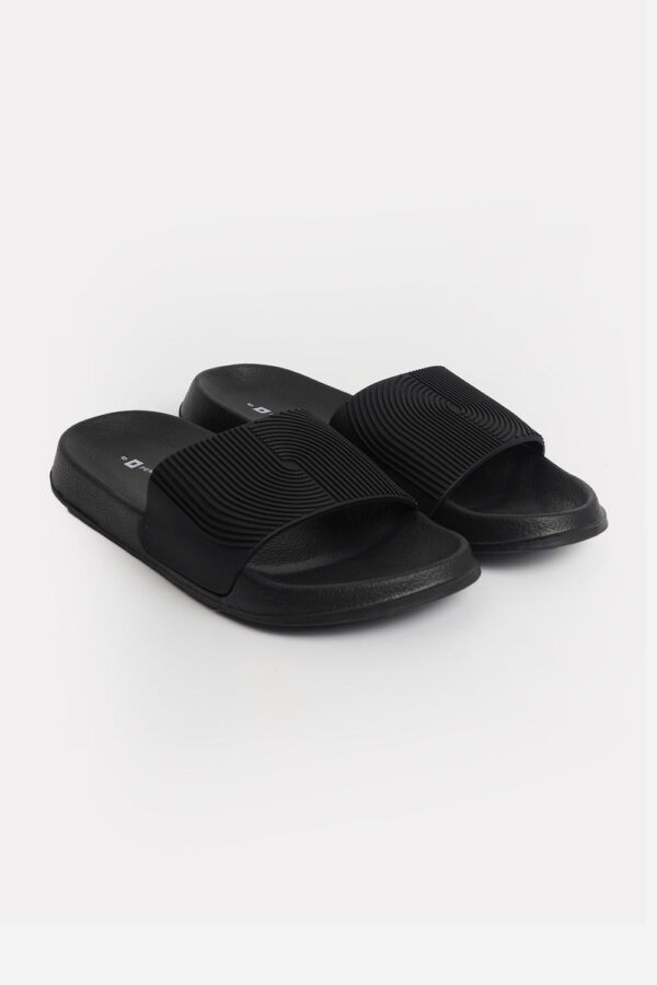 Men's All Rubber Pattern Slides