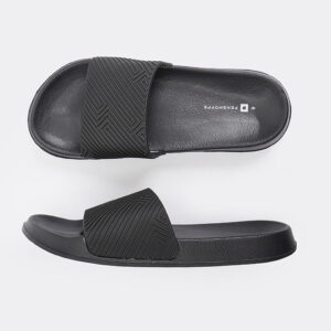 Men's All Rubber Patterned Slides